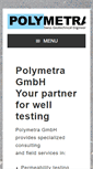 Mobile Screenshot of polymetra.ch